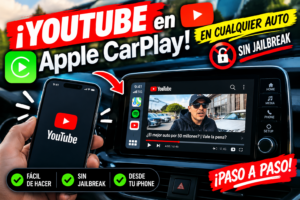 Ver videos en la pantalla de tu auto
